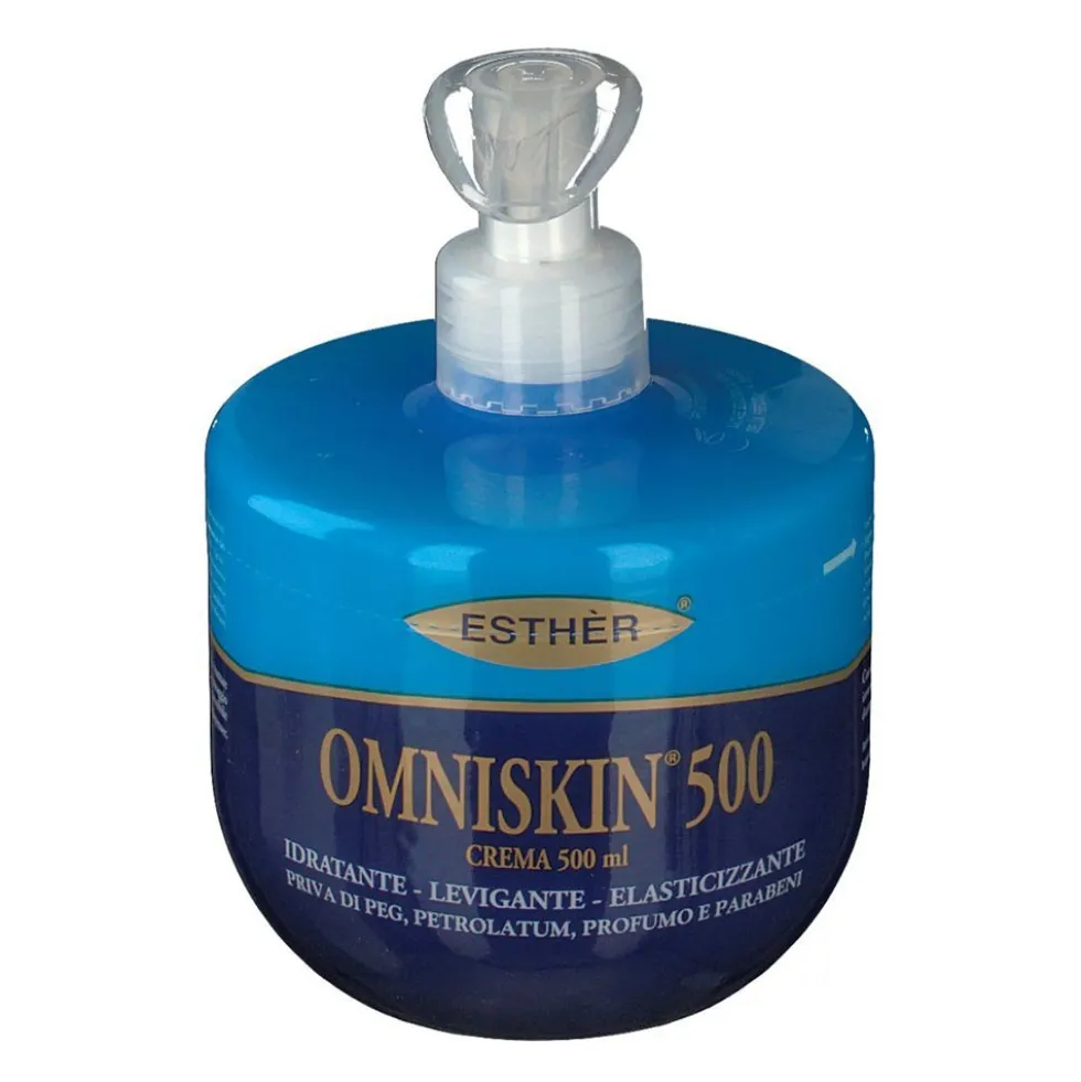 Cantabria Labs Esthèr - Omniskin 500 Crema Idratante e Elasticizzante, 500ml