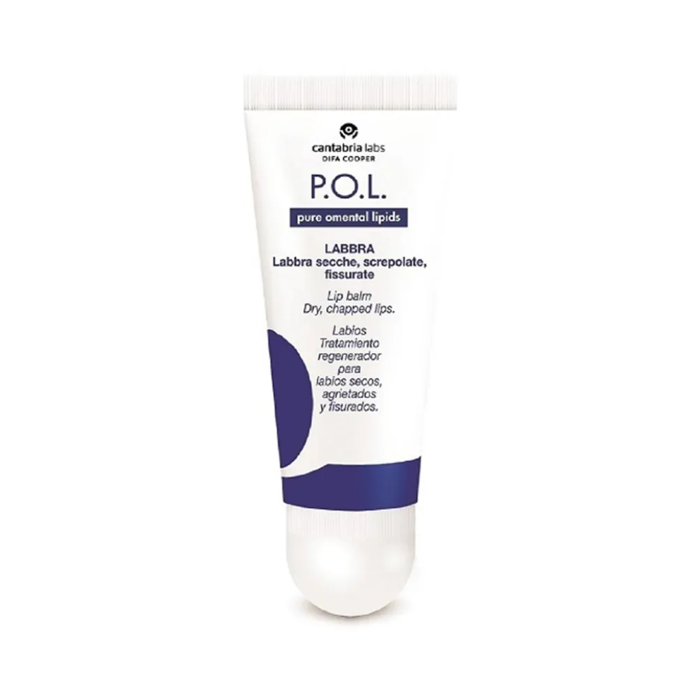 Cantabria Labs P.O.L. - Trattamento Labbra Secche e Screpolate, 10ml