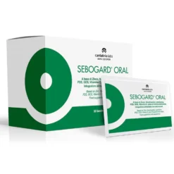 Cantabria Labs Sebogard Oral - Integratore alimentare per la pelle acneica, 30 bustine