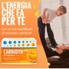 Carnidyn Plus Integratore per Stanchezza Fisica e Mentale, 20 Bustine