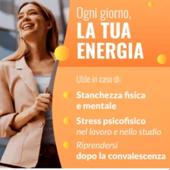 Carnidyn Plus Integratore per Stanchezza Fisica e Mentale, 20 Bustine