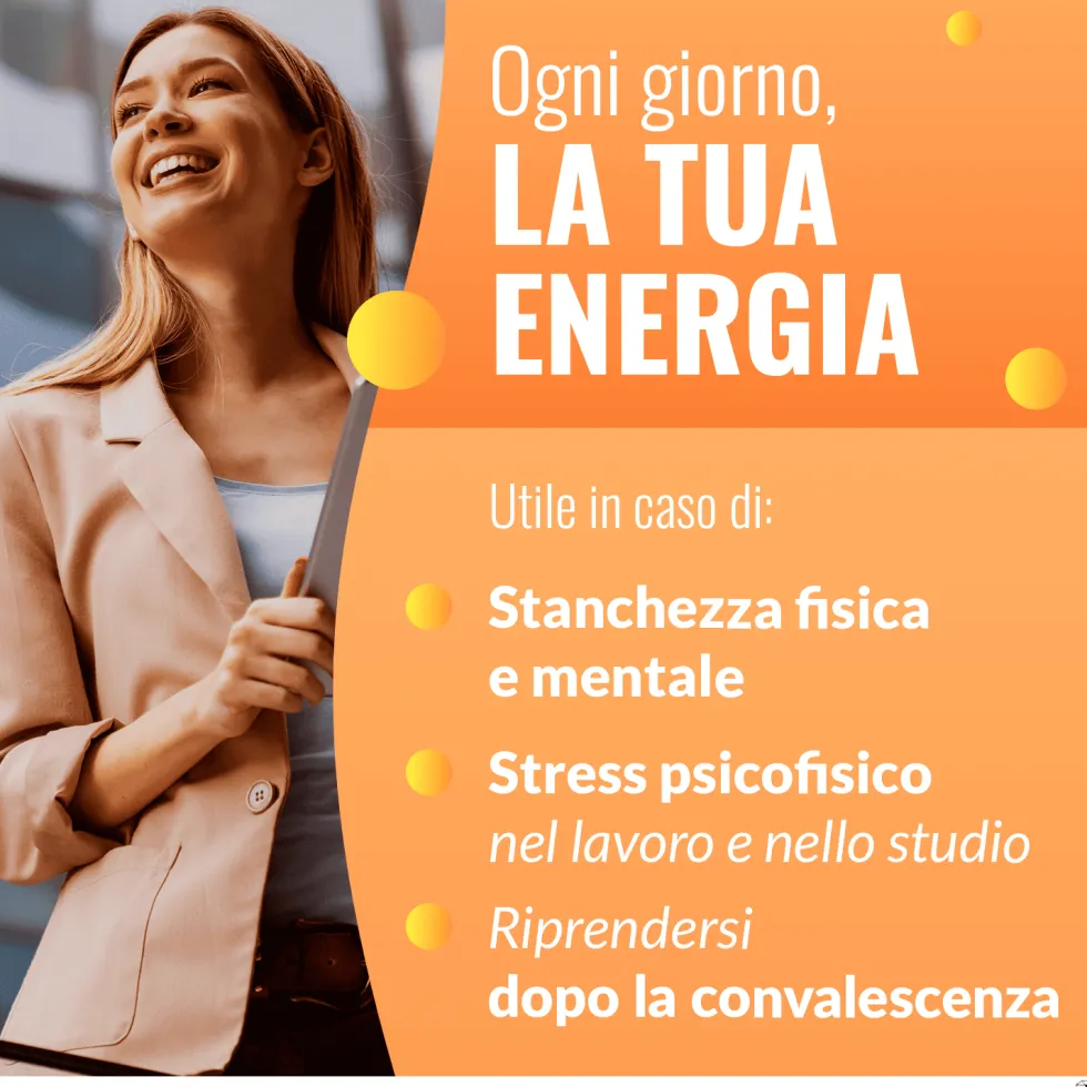 Carnidyn Plus Integratore per Stanchezza Fisica e Mentale, 20 Bustine