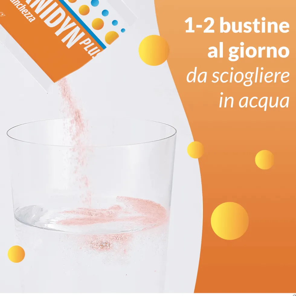Carnidyn Plus Integratore per Stanchezza Fisica e Mentale Gusto Passion Fruit, 20 Bustine