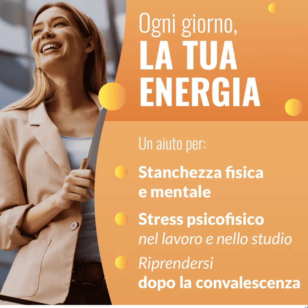 Carnidyn Plus Integratore per Stanchezza Fisica e Mentale Gusto Passion Fruit, 20 Bustine