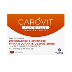 Carovit Programma Solare - Forte Plus Integratore Pelle al Sole, 30 Capsule