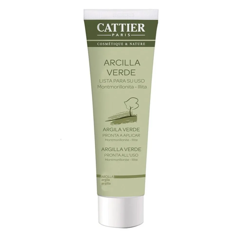 Cattier Paris Argilla Verde Maschera argilla viso, 400 g