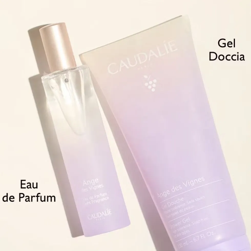 Caudalie Ange des Vignes - Gel Doccia Neroli Uva Fragola e Patchouli, 200ml
