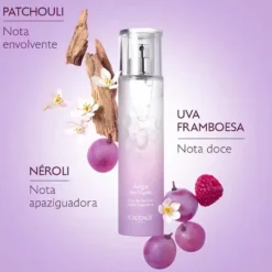 Caudalie Duo Ange des Vignes - Cofanetto con profumo e trattamento labbra nutriente, 50 ml e 4,5 g