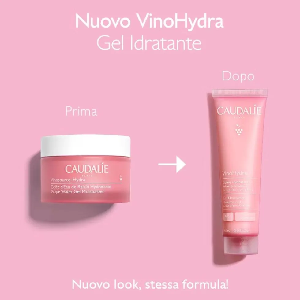 Caudalie VinoHydra - Gel Viso Idratante, 60ml