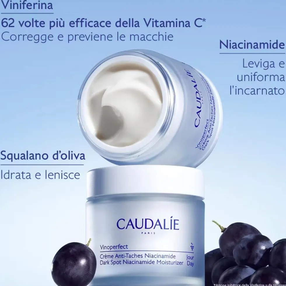 Caudalie Vinoperfect - Crema Anti-Macchie Niacinamide Illuminante, 50ml