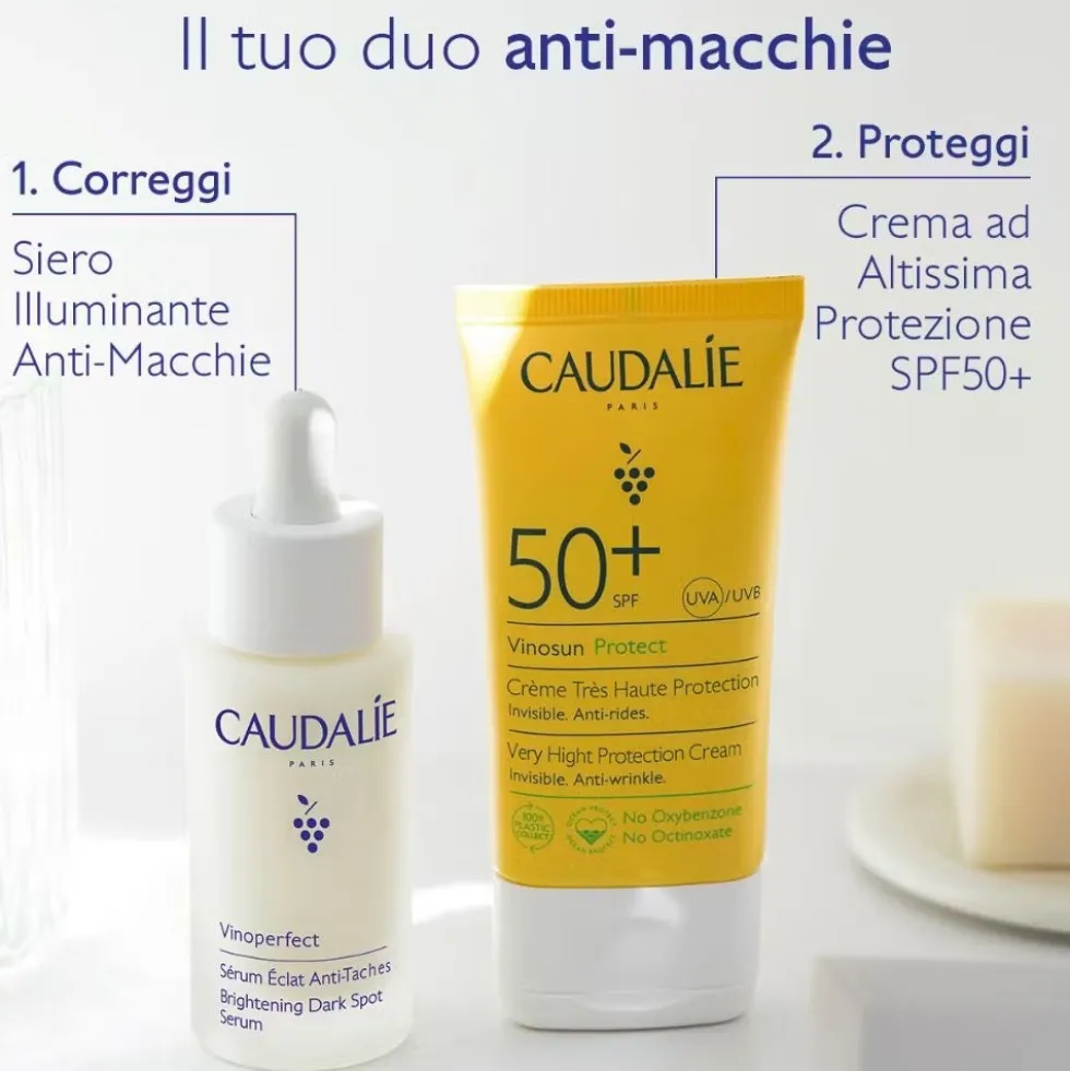Caudalie Vinoperfect - Siero Illuminante Anti Macchie, 50ml