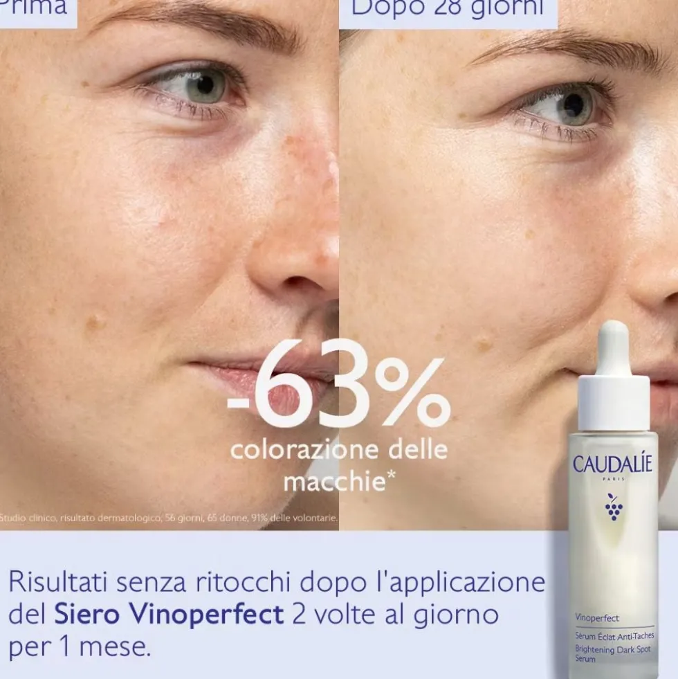 Caudalie Vinoperfect - Siero Illuminante Anti Macchie, 50ml