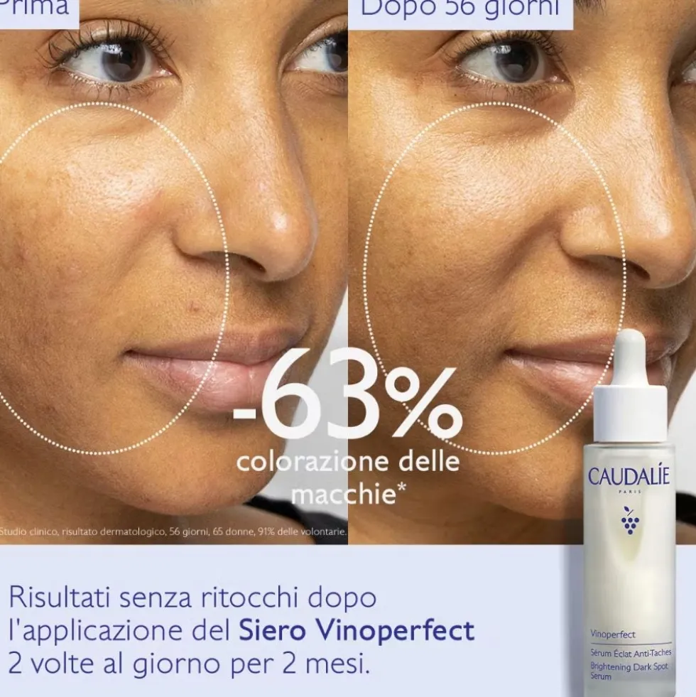 Caudalie Vinoperfect - Siero Illuminante Anti Macchie, 50ml