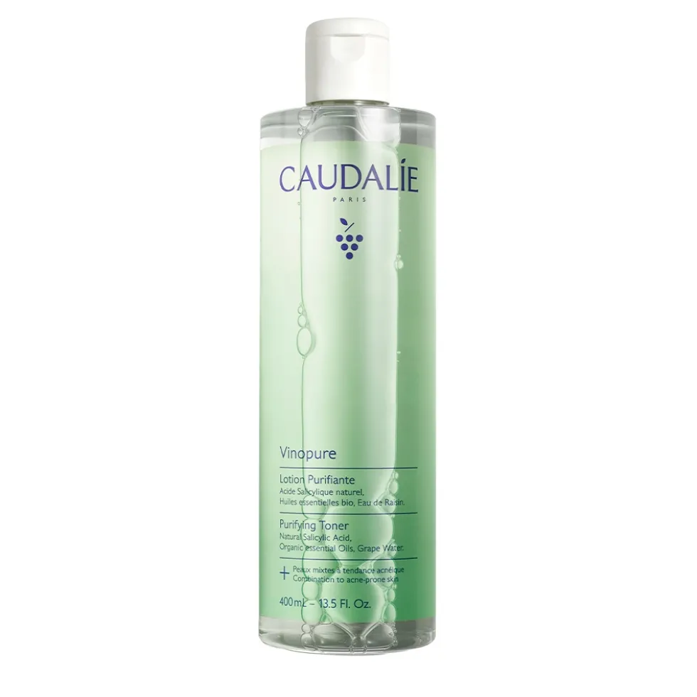 Caudalie Vinopure - Lozione Purificante all'Acido Salicilico, 400ml