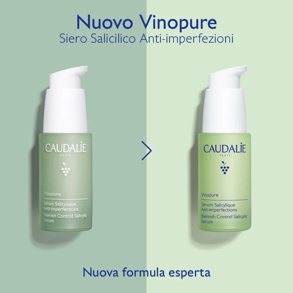 Caudalie Vinopure - Siero all'Acido Salicilico Anti-imperfezioni, 30ml