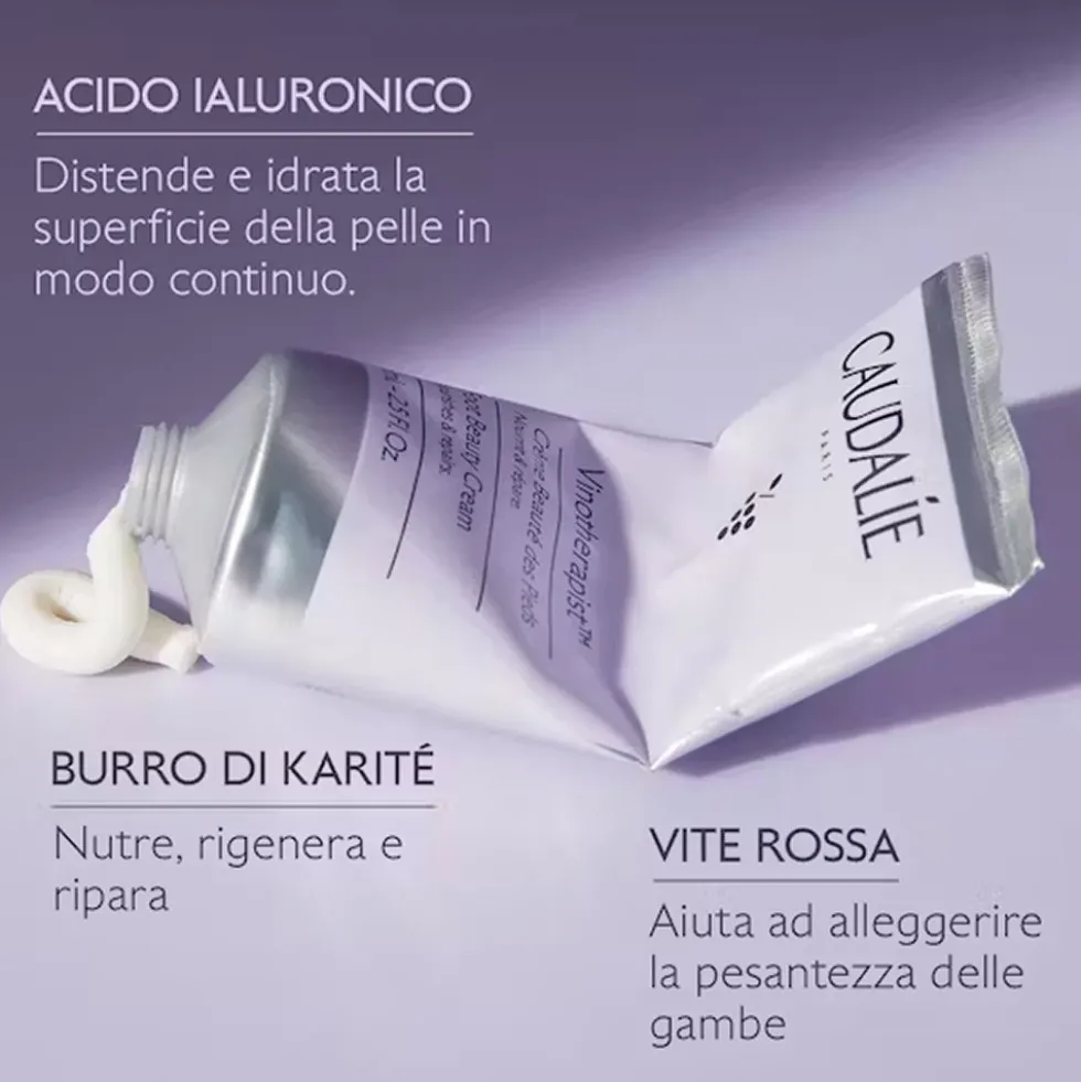 Caudalie Vinotherapist - Crema Bellezza dei Piedi, 75ml