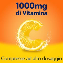 Cebion Integratore Vitamina C Gusto Limone, 10 compresse effervescenti