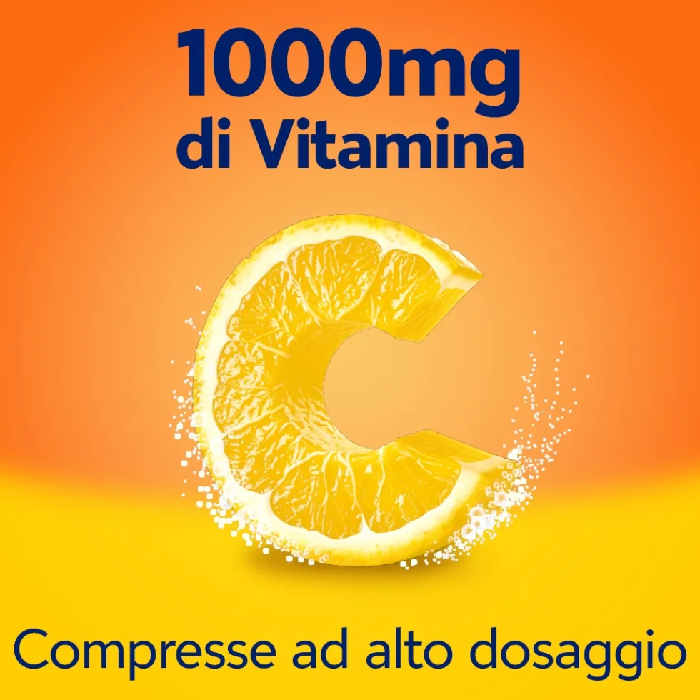 Cebion Integratore Vitamina C Gusto Limone, 10 compresse effervescenti