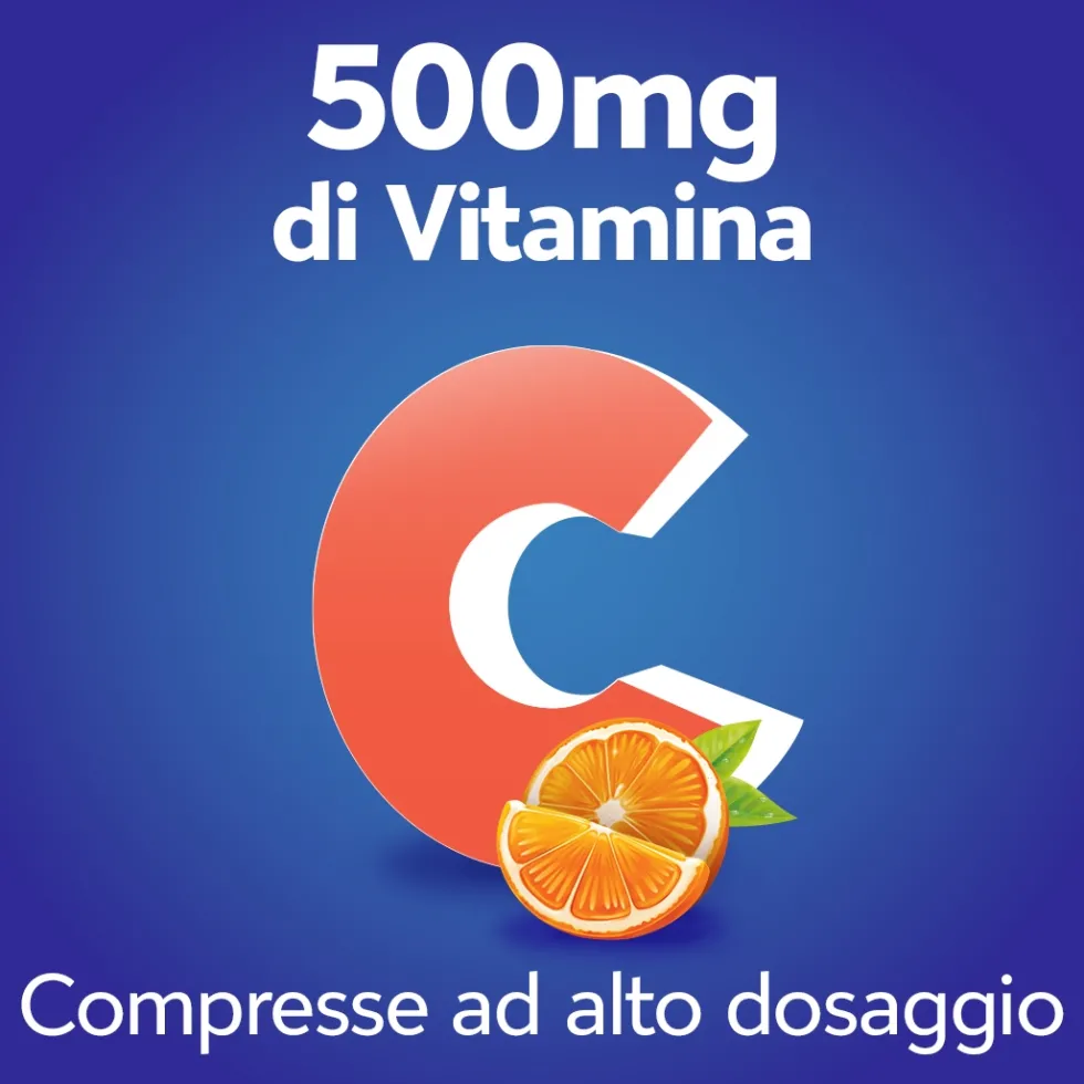 Cebion Vitamina C 500 mg - Integratore per le difese immunitarie, 20 compresse masticabili