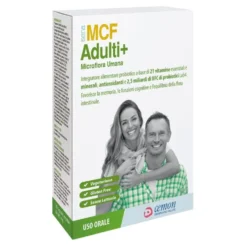 Cemon MCF Adulti+ Integratore probiotico per il benessere intestinale, 30 capsule vegetali
