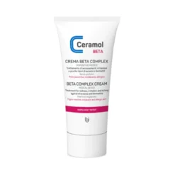Ceramol Crema Beta Complex - Crema lenitiva per il trattamento di eczemi e dermatiti, 50 ml