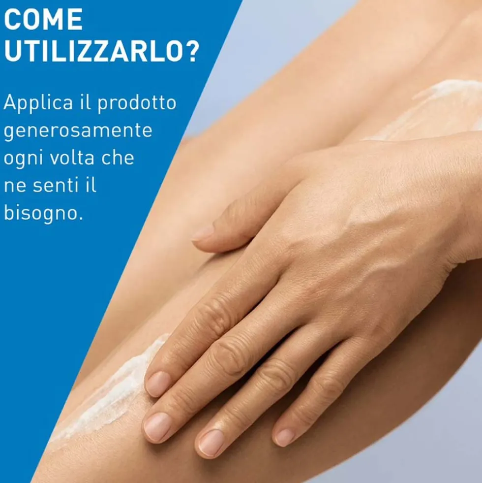 CeraVe Crema Corpo Idratante Pelle Molto Secca, 177ml