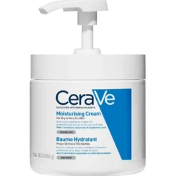 CeraVe Crema Corpo Idratante Pelle Molto Secca con Dispenser, 454ml