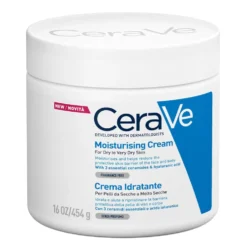 CeraVe Crema Corpo Idratante Pelle Molto Secca, 454g