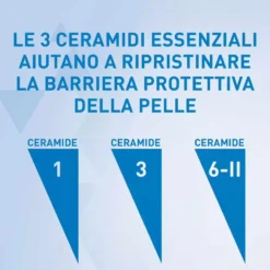 CeraVe Crema Corpo Idratante Pelle Molto Secca, 340g