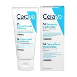 CeraVe Crema Piedi Rigenerante Pelle Molto Secca e Danneggiata, 88ml
