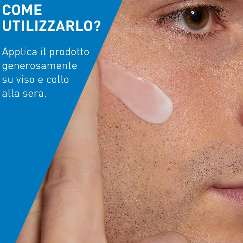 CeraVe Crema Viso Idratante con Acido Ialuronico, 50ml