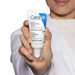CeraVe Crema Viso Idratante con Acido Ialuronico, 50ml