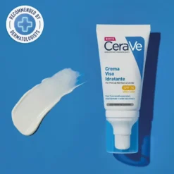 CeraVe Crema Viso Idratante SPF30 24 Ore con Acido Ialuronico, 52ml