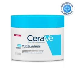 Cerave SA Crema Levigante 10% Urea Pelle Molto Secca Ruvida Screpolata, 340g
