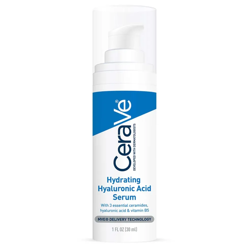 CeraVe Siero Idratante Viso con Acido Ialuronico, 30ml