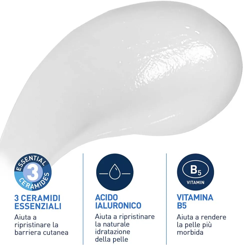 CeraVe Siero Idratante Viso con Acido Ialuronico, 30ml