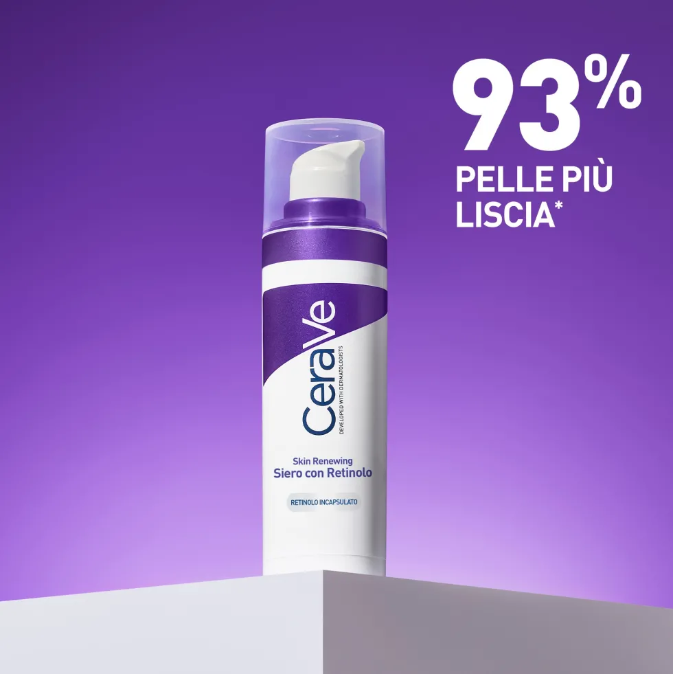 CeraVe Skin Renewing - Siero Viso con Retinolo Anti Età Prime Rughe, 30ml