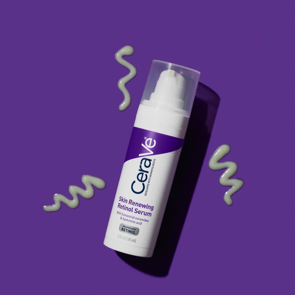 CeraVe Skin Renewing - Siero Viso con Retinolo Anti Età Prime Rughe, 30ml