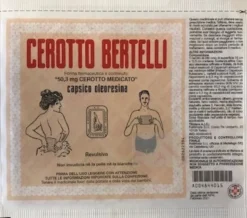 Cerotto Bertelli 192 Mg Cerotto Medicato 1 Cerotto 16 X 12,5 Cm