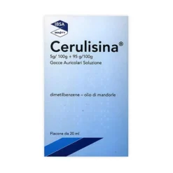 Cerulisina Gocce Auricolari 4,6g/100ml + 87g/100ml Dissoluzione Tappi di Cerume, 20ml
