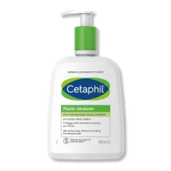 Cetaphil Fluido Idratante - Emulsione idratante per la pelle normale, secca e sensibile, 470 ml