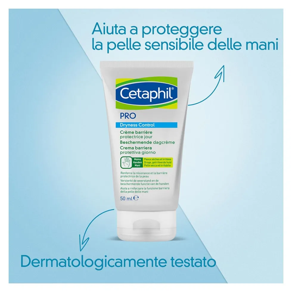 Cetaphil PRO - Crema Barriera Protettiva Mani Giorno, 50ml