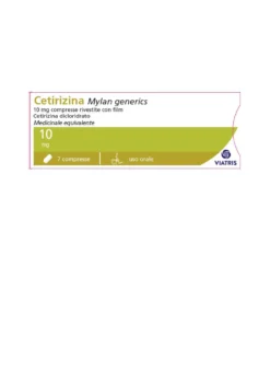 Cetirizina My 10mg Rinite Allergica e Orticaria, 7 Compresse Rivestite