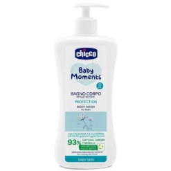 Chicco Baby Moments - Protection Bagno Corpo Senza Lacrime Pelli Delicate, 750ml