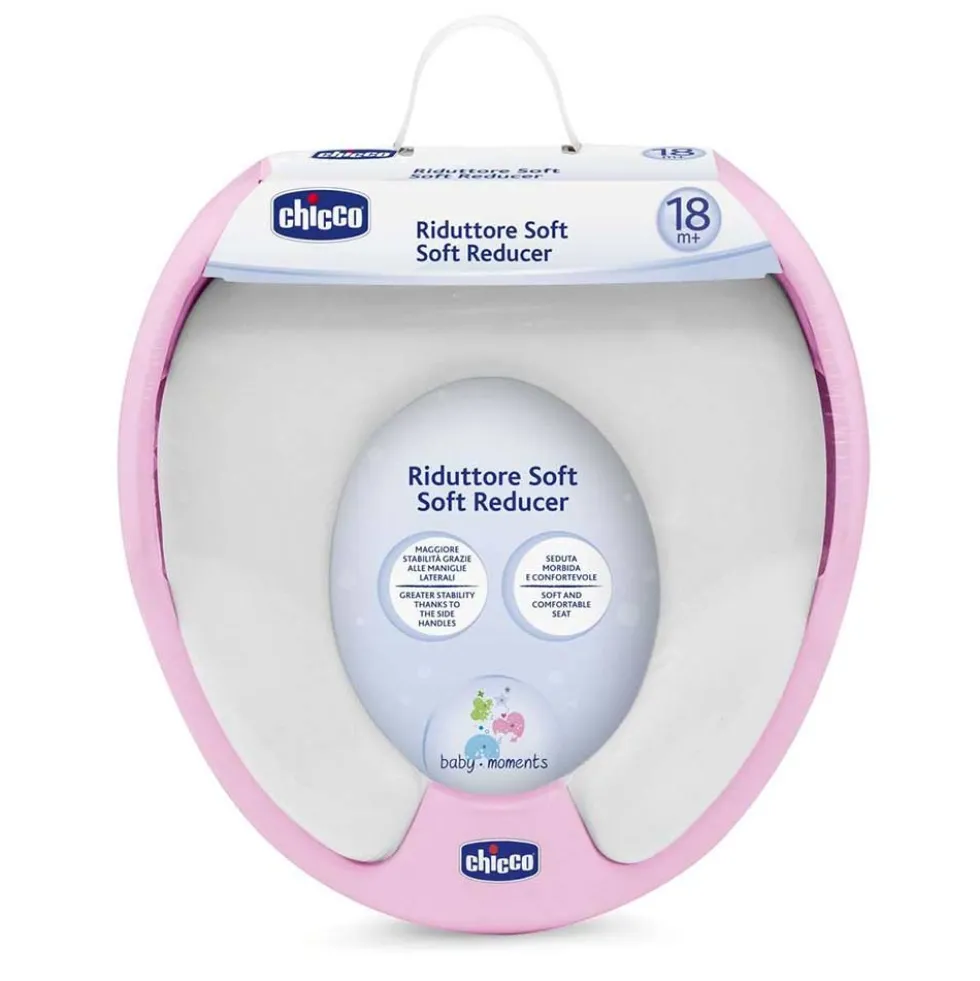 Chicco Baby Moments - Riduttore Soft per WC 18M+ Vari Colori, 1 Pezzo