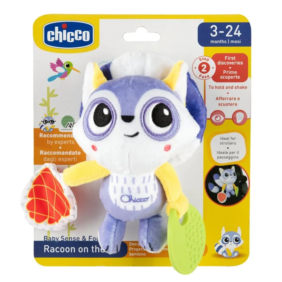 Chicco Baby Passeggio Procione Gioco per Bambini 3-24m, 1 pezzo