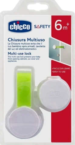 Chicco Chiusura Multiuso Blocca Tutto - Dispositivo di sicurezza per la chiusura dei mobili, 1 pezzo