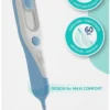 Chicco Easy 2 in 1 Termometro digitale pediatrico per la misurazione rettale e orale, 1 pezzo
