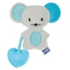 Chicco Fresh Friends - Massaggiagengive 3 in 1 azzurro per il sollievo gengivale, 1 pezzo