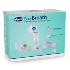 Chicco Kit Easy Breath - Kit di accessori per l'aerosol a pistone per adulti e bambini, 1 kit